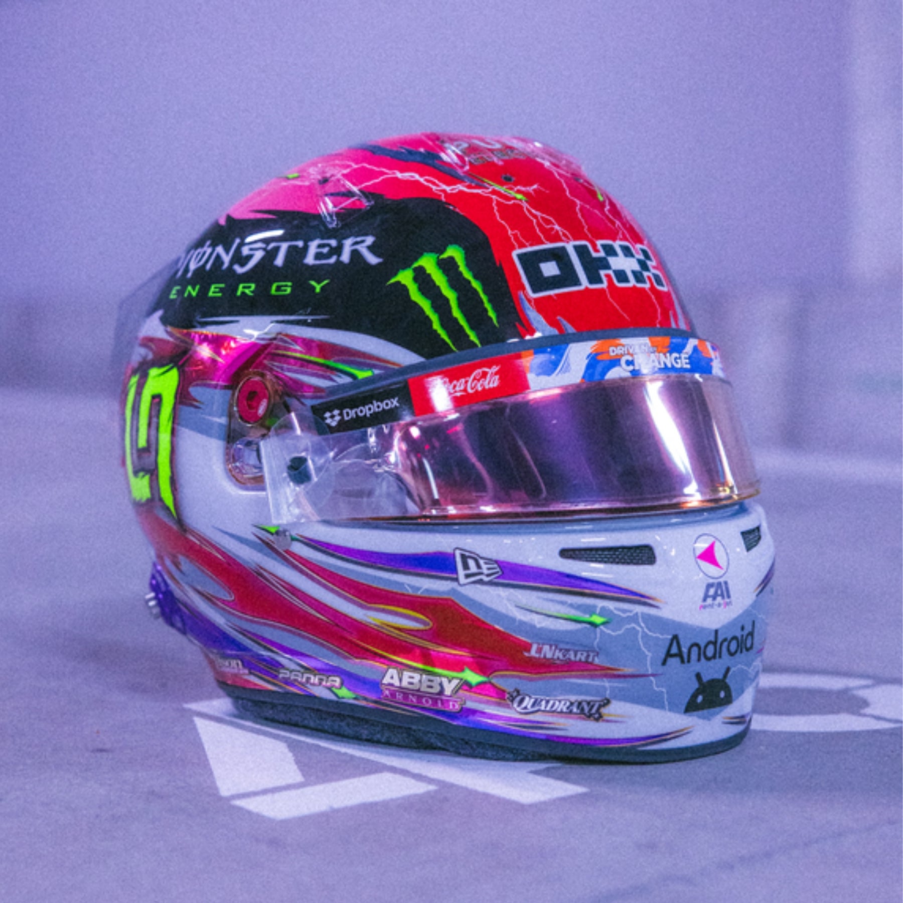 Lando Norris 2024 1:2 Scale Helmet - Japanese GP