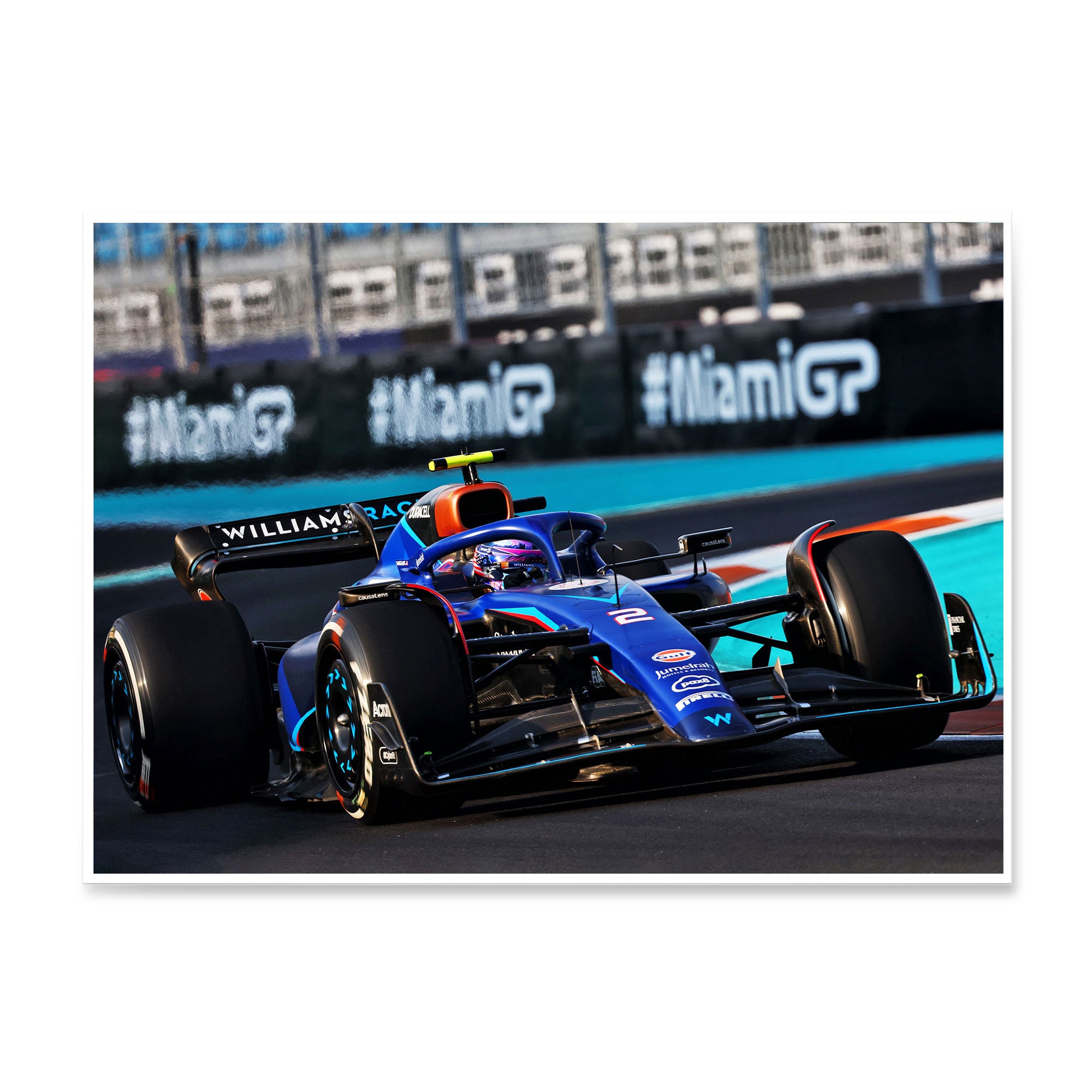 Logan Sargeant 2023 Print - Miami GP