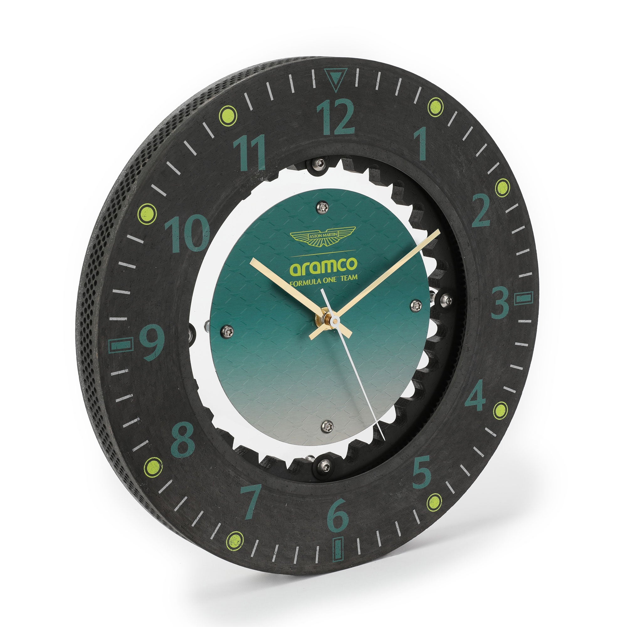 Aston Martin Aramco F1 Team Brake Disc Clock