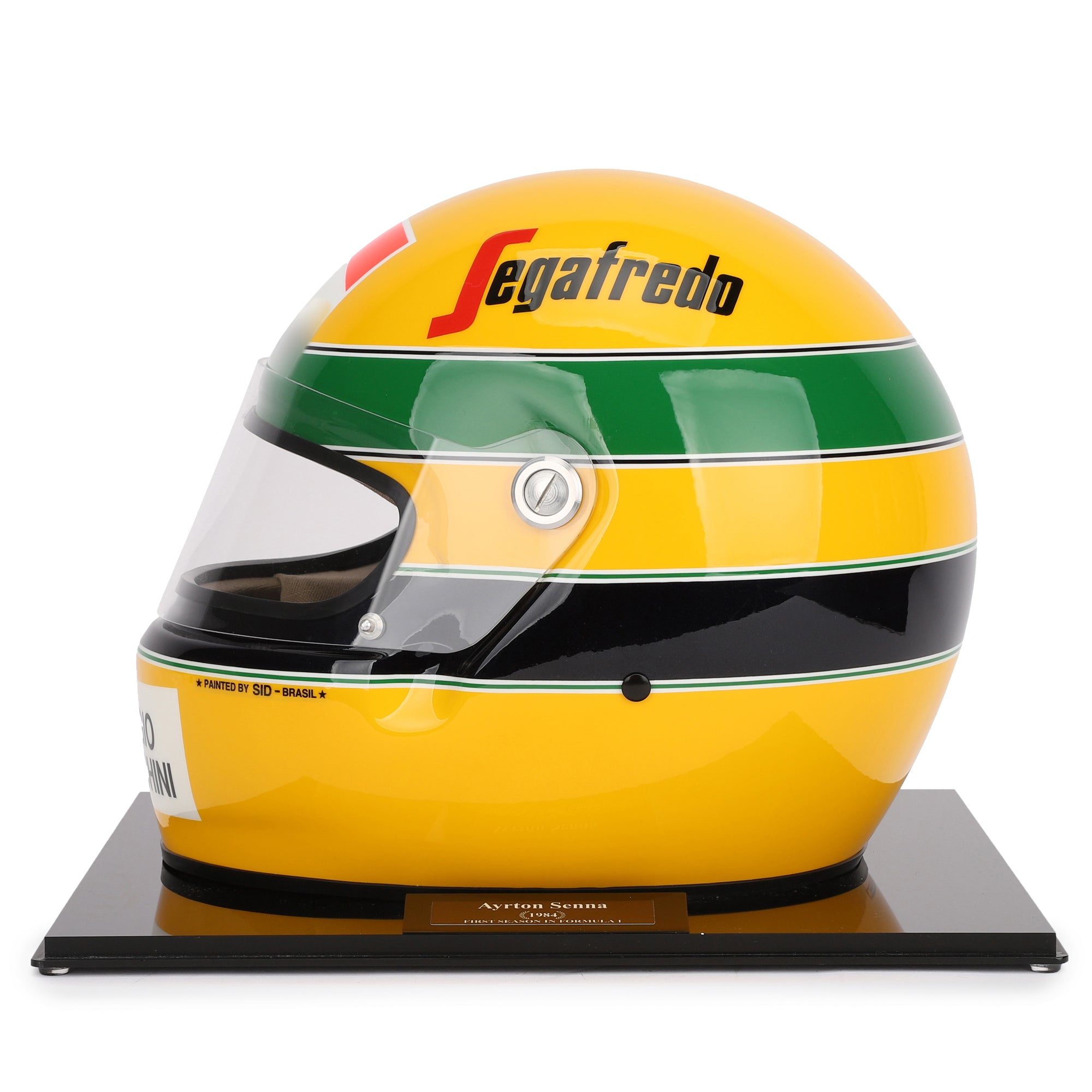 Officially Licensed Ayrton Senna 1984 F1® Replica Helmet