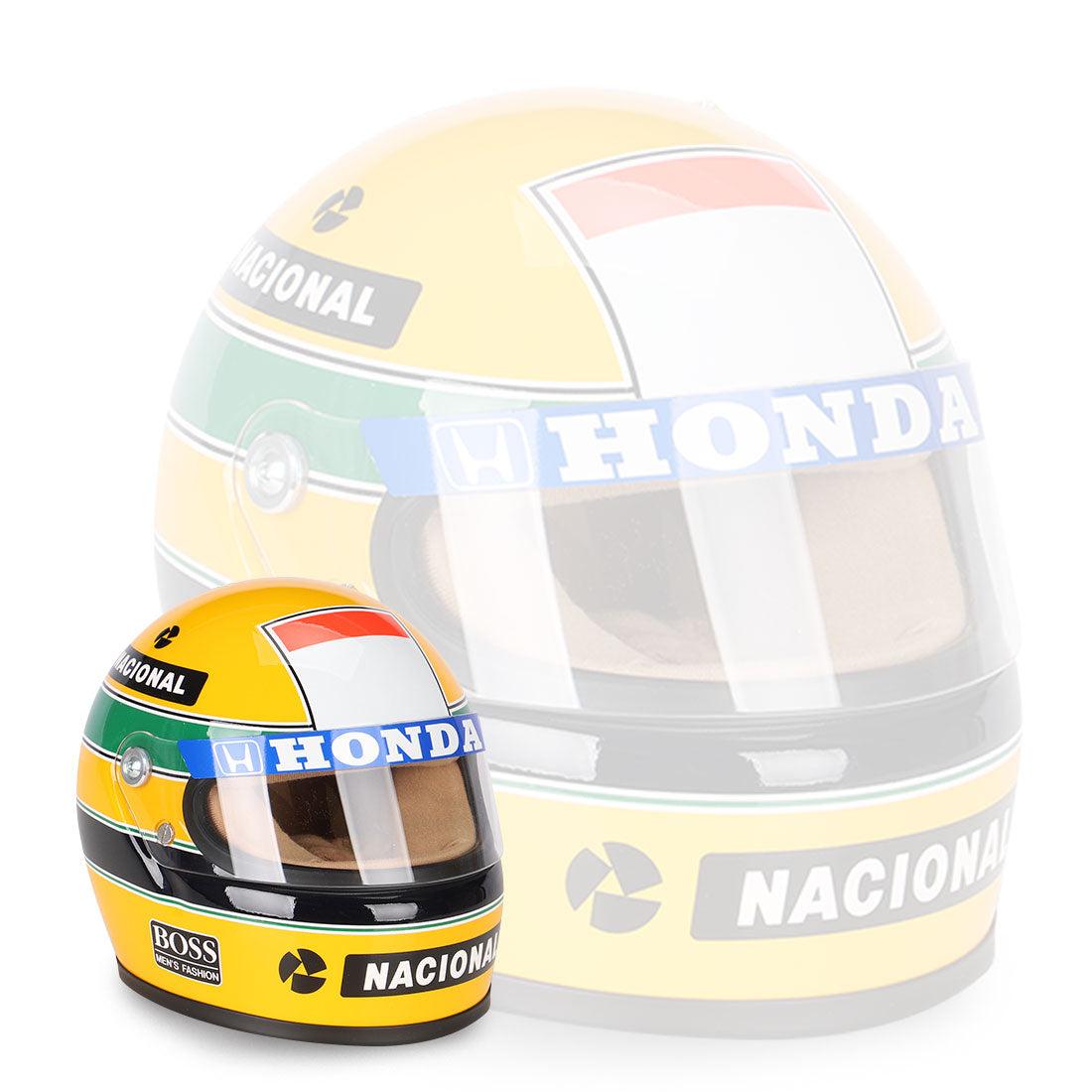 Ayrton Senna 1988 1:2 Scale Helmet