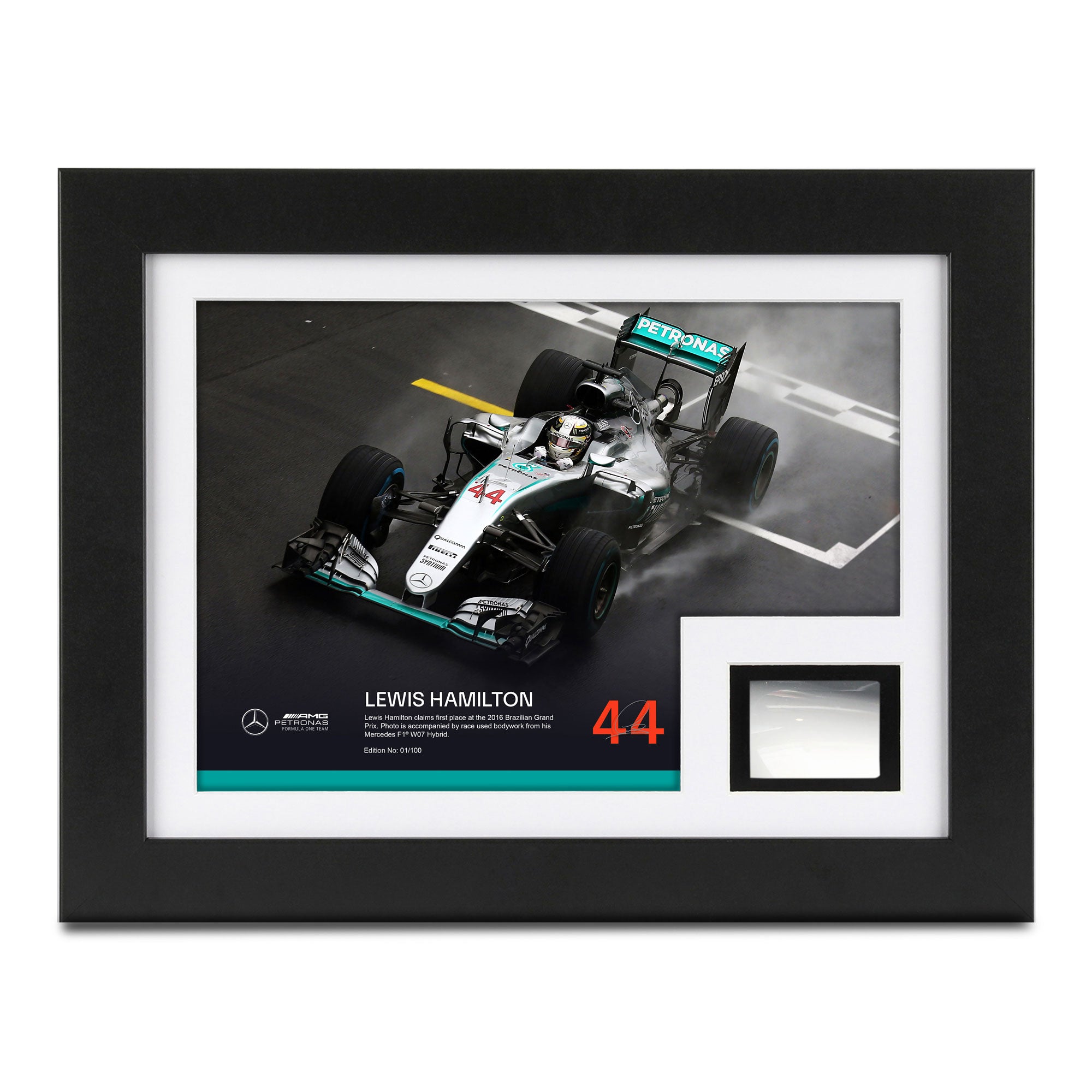 Lewis Hamilton 2016 Mercedes-AMG Bodywork & Photo - Brazilian GP