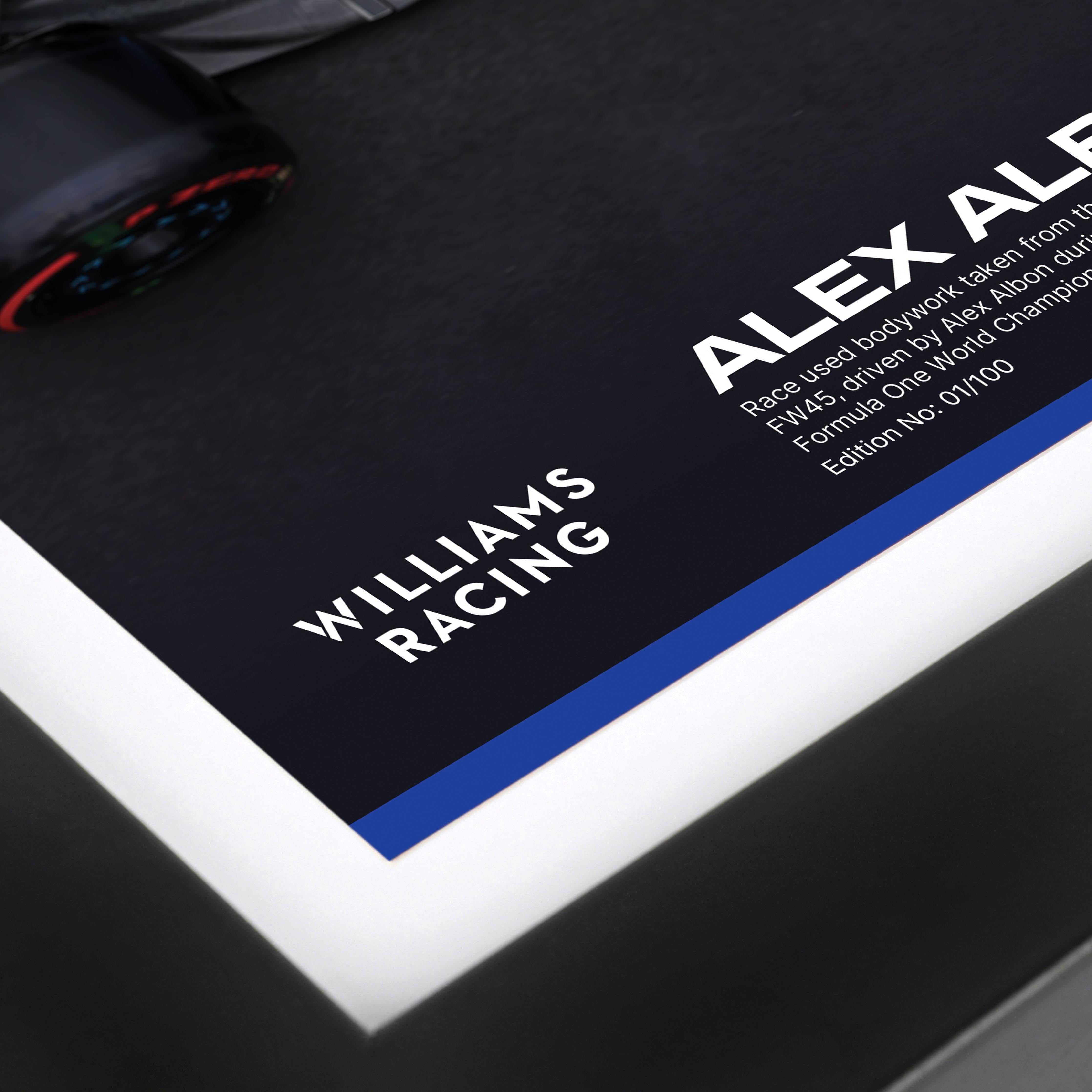 Limited-Edition Alex Albon 2023 Bodywork & Photo