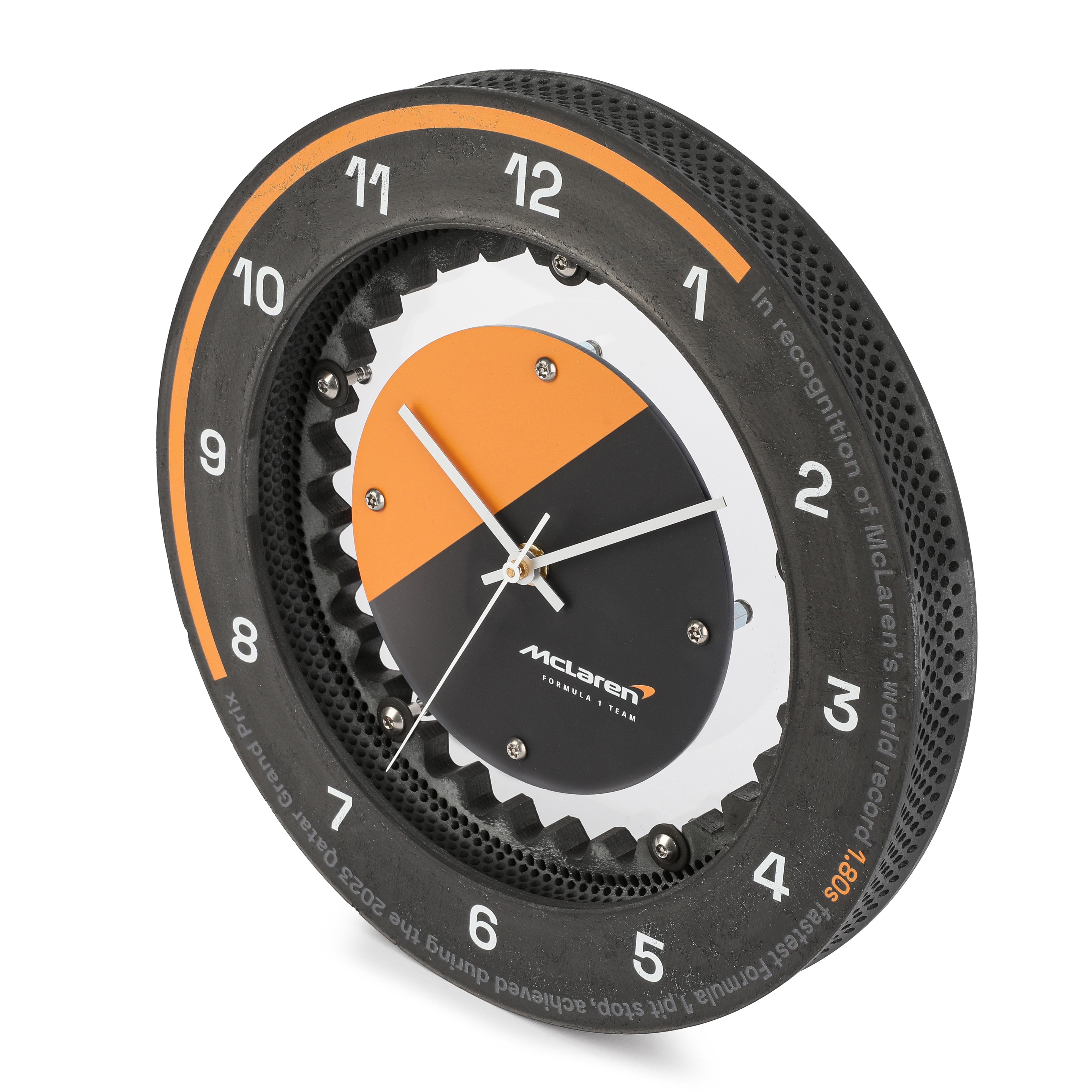 McLaren Brake Disc Clock