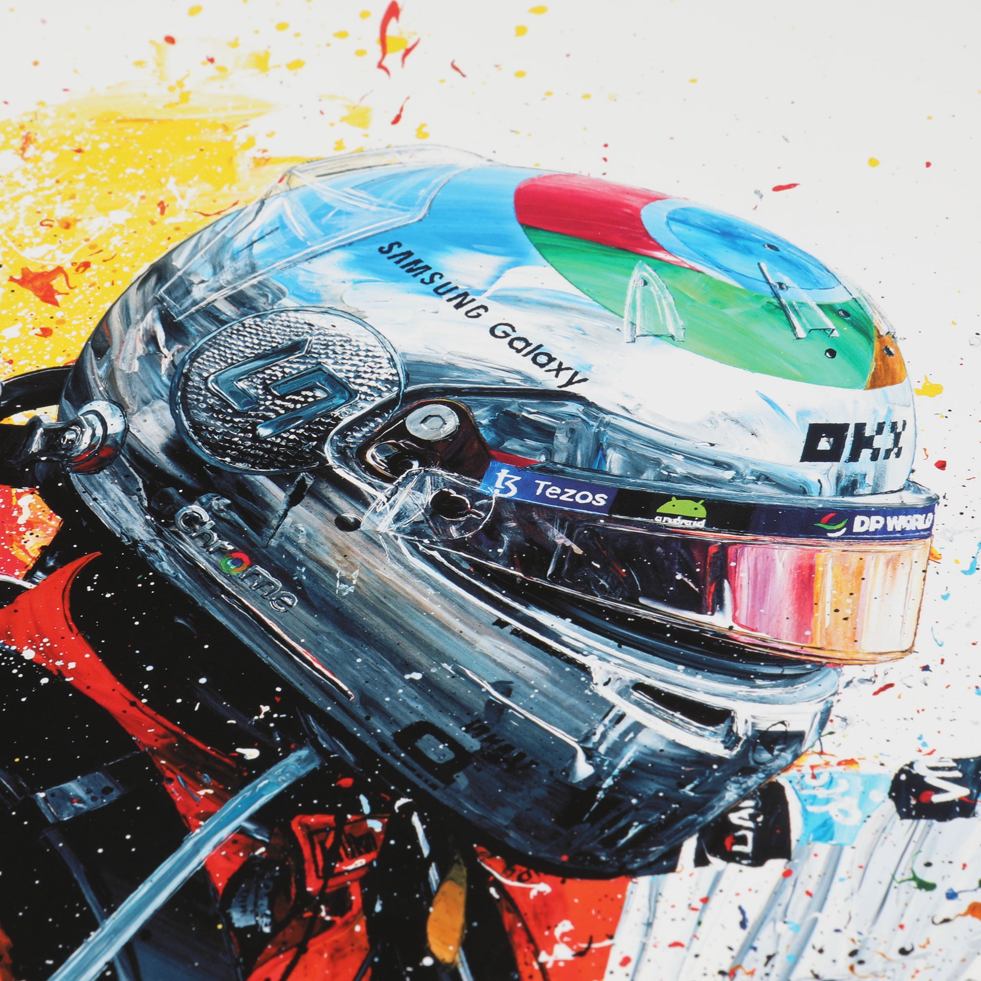 Lando Norris 2023 Silverstone Grand Prix Giclee Print – David Johnson