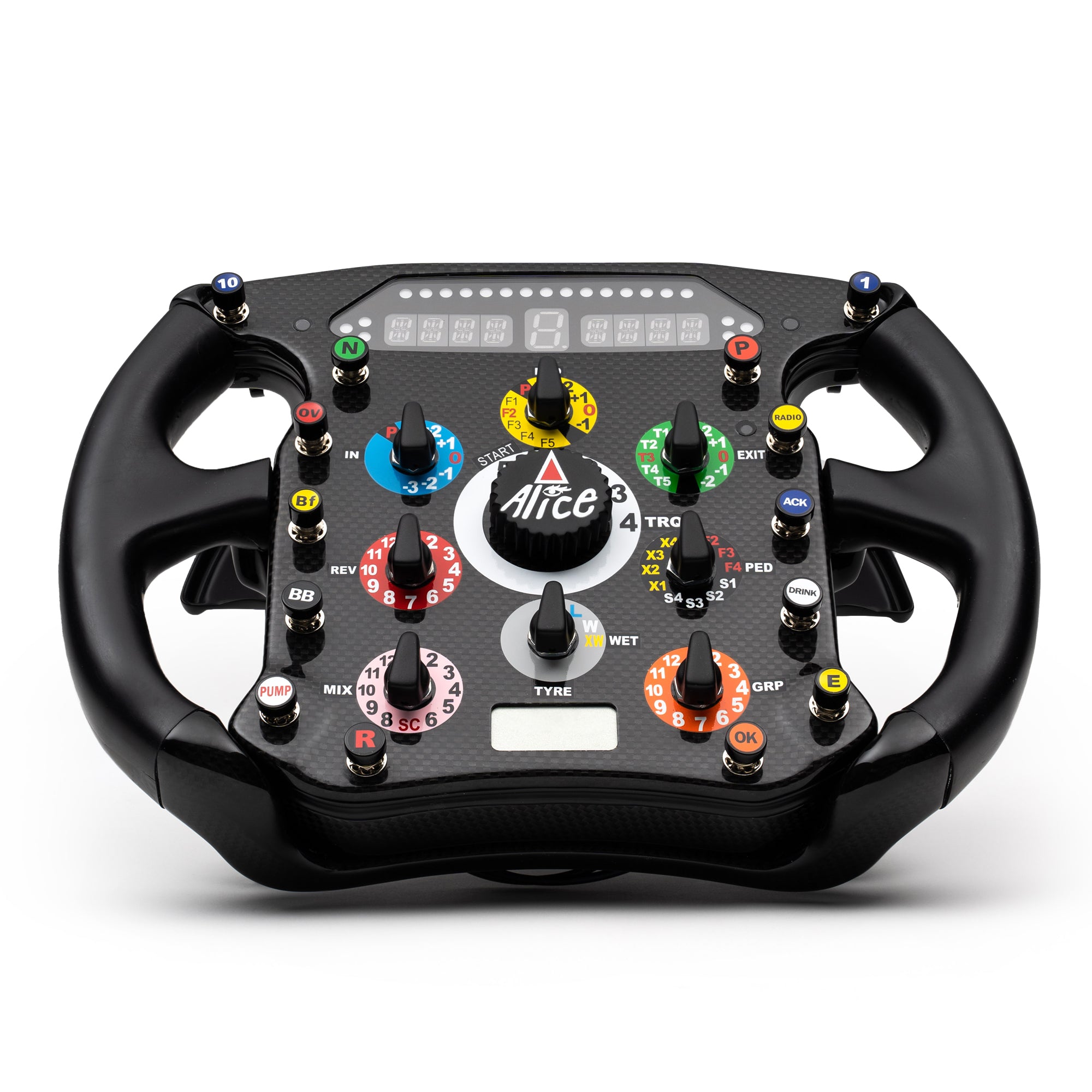 Ferrari F2008 (2008) 1:1 Scale Model Steering Wheel – Amalgam Collection