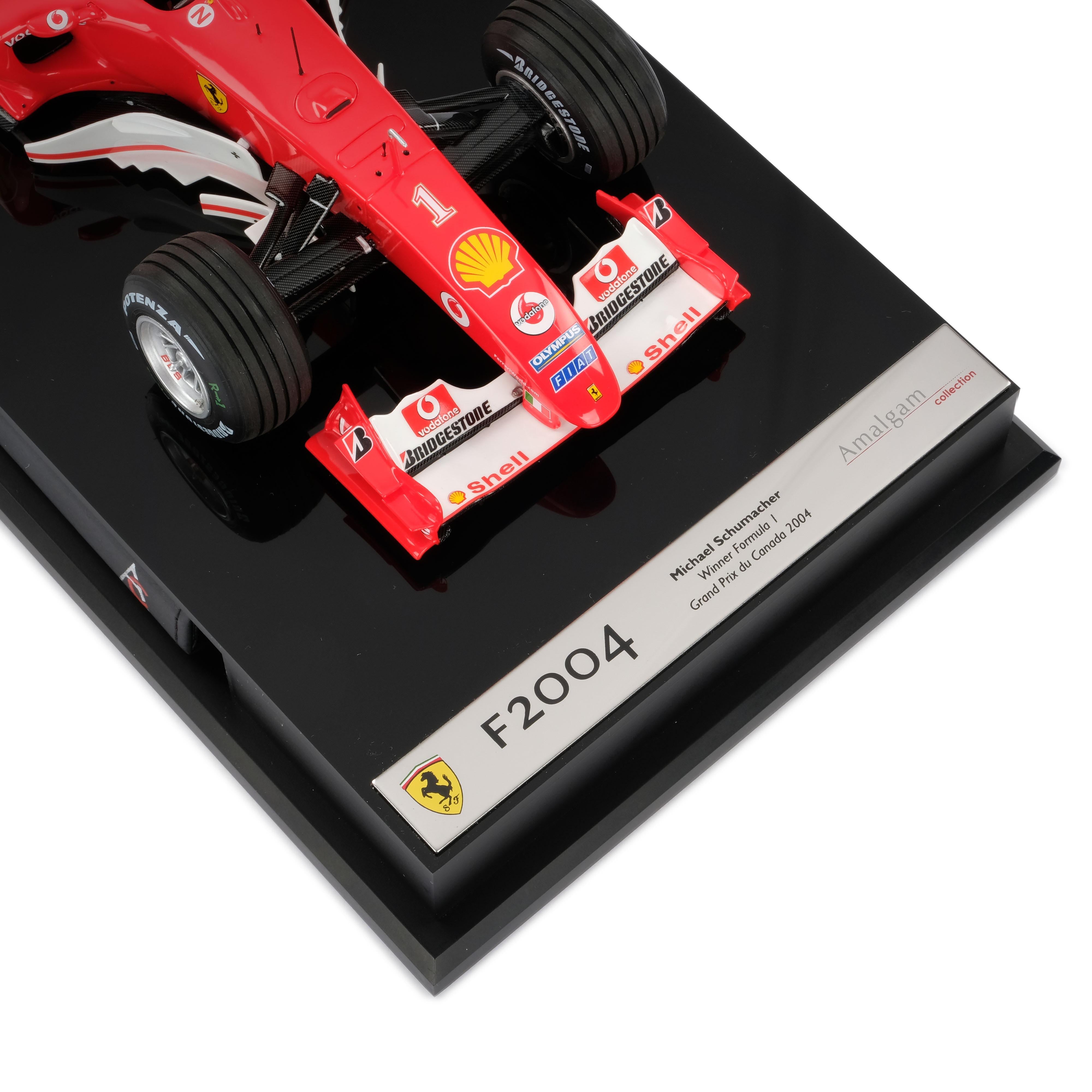 Michael Schumacher 2004 Scuderia Ferrari F2004 1:18 Scale Model – Canadian GP