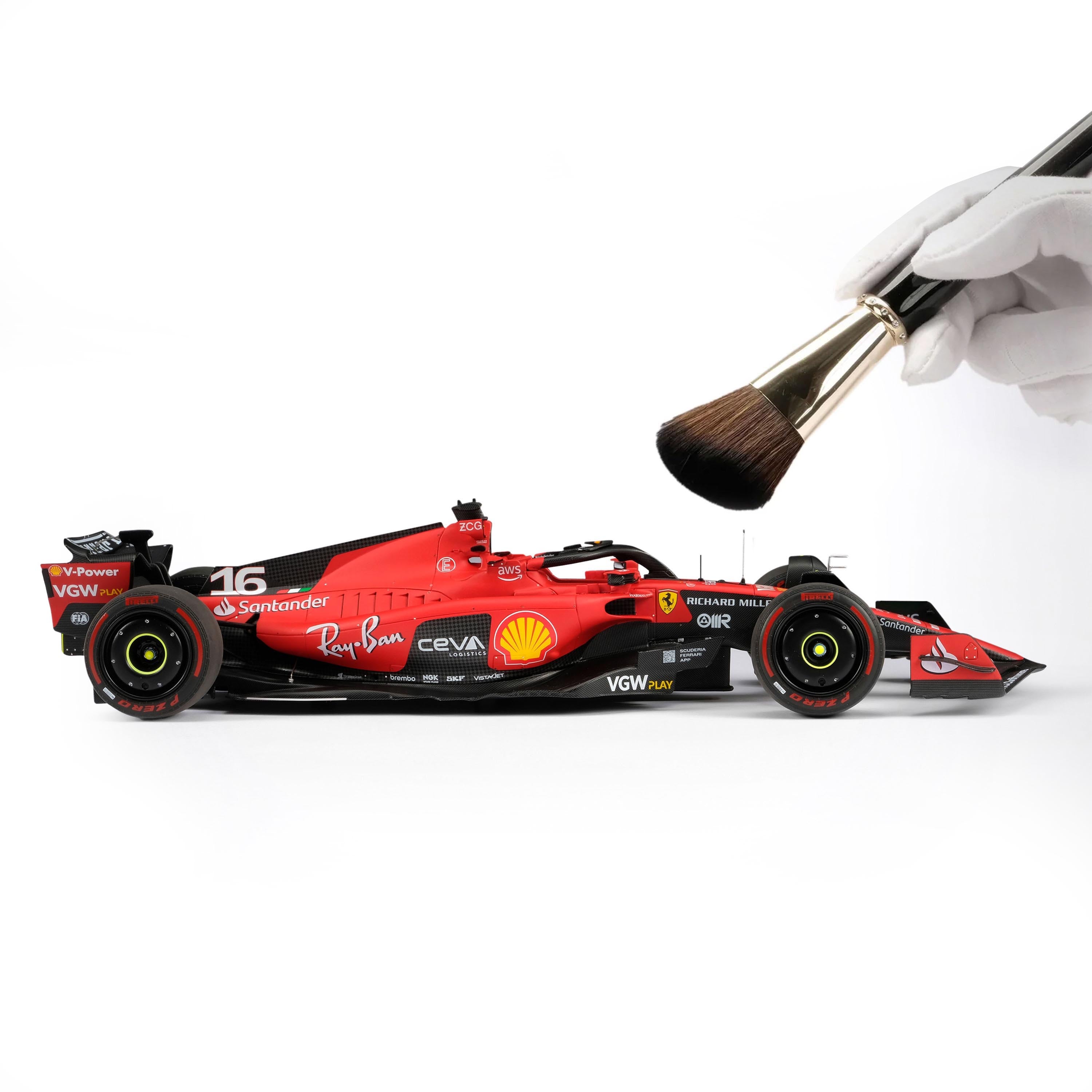 Charles Leclerc 2023 Scuderia Ferrari SF23 1:18 Scale Model