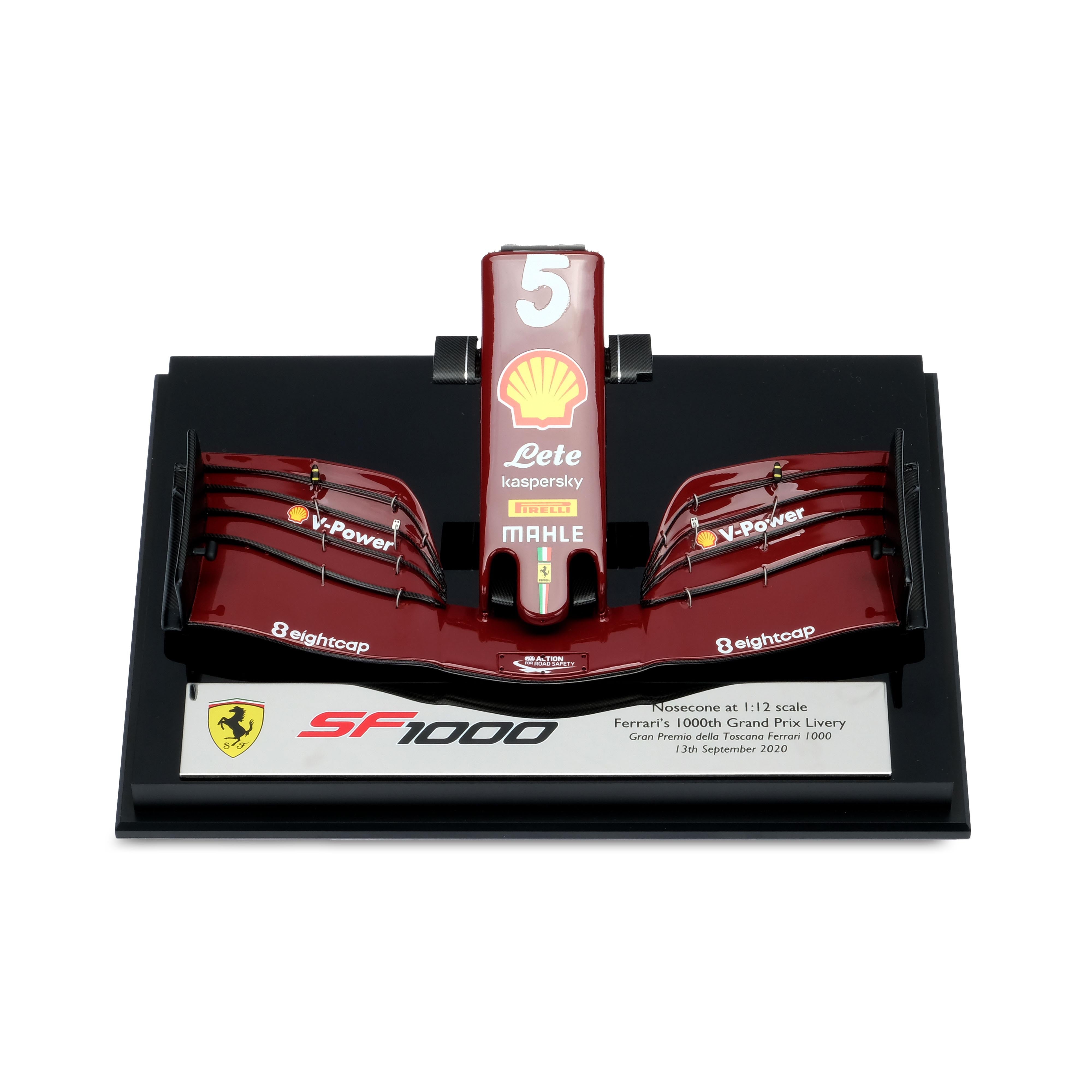 Sebastian Vettel 2020 Scuderia Ferrari SF1000 1:12 Scale Model Nosecone