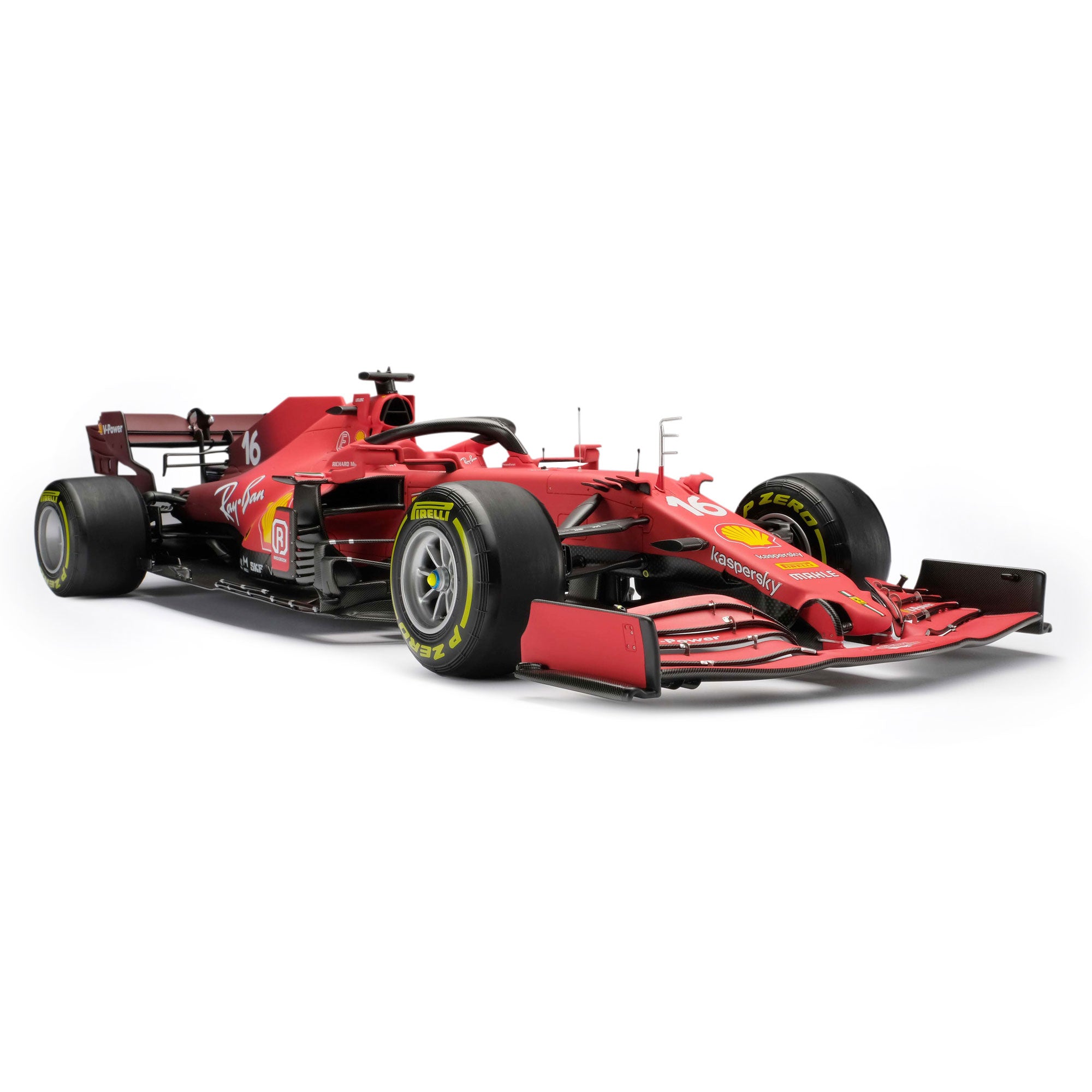 Charles Leclerc 2021 Ferrari SF21 1:8 Scale Model