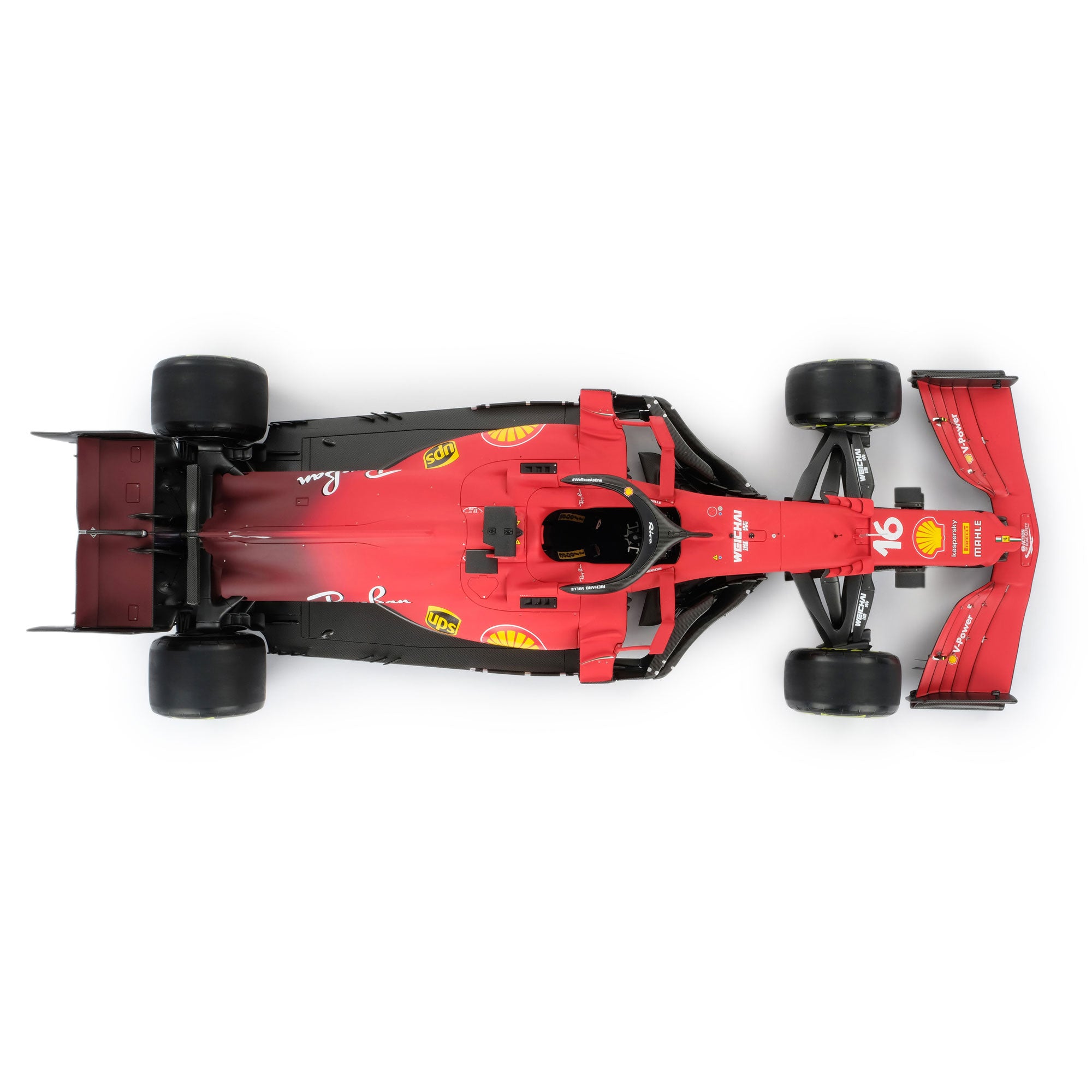 Charles Leclerc 2021 Ferrari SF21 1:8 Scale Model