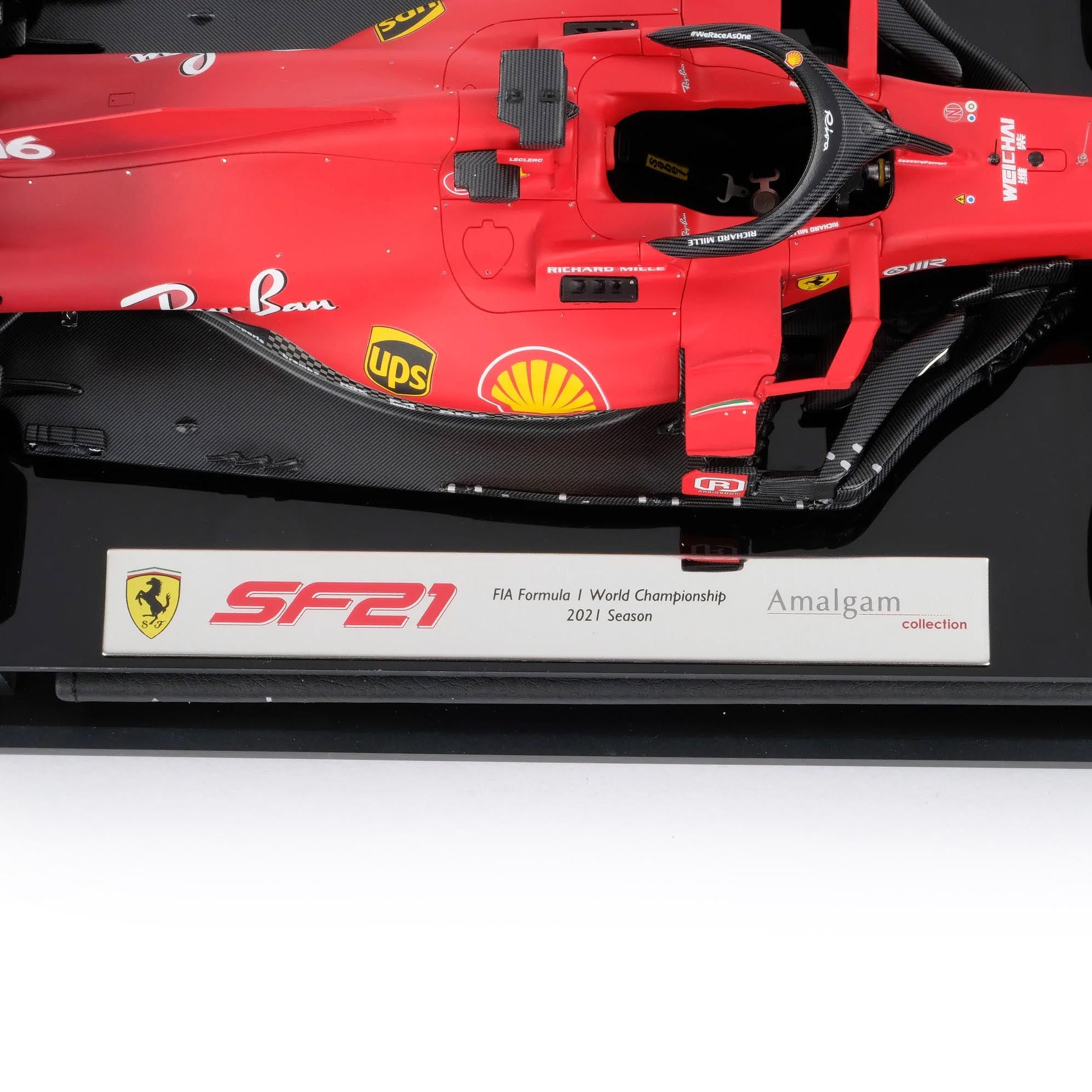 Charles Leclerc 2021 Scuderia Ferrari SF21 1:18 Scale Model