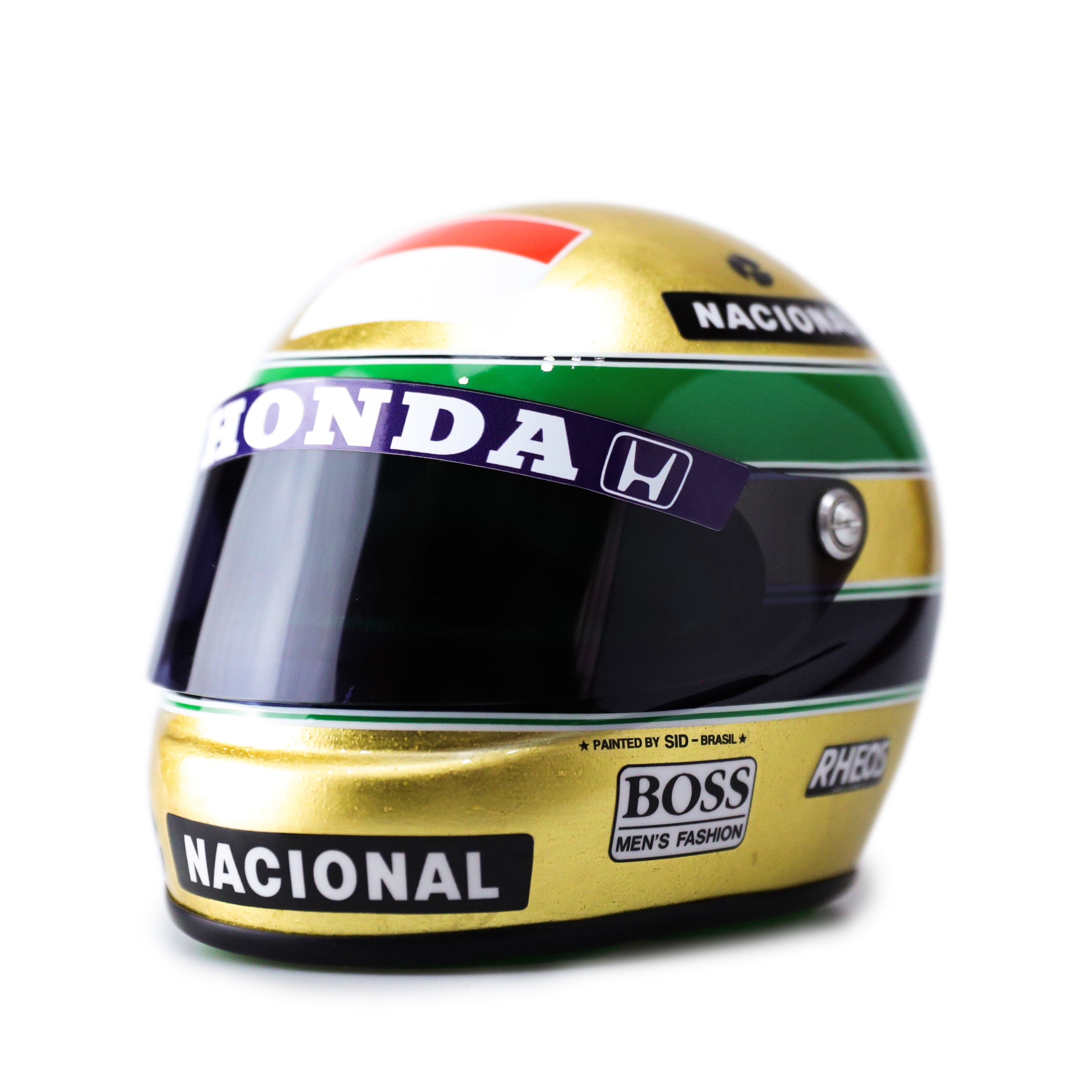 Officially Licensed Ayrton Senna 30th Anniversary Commemorative 1:2 Scale Helmet