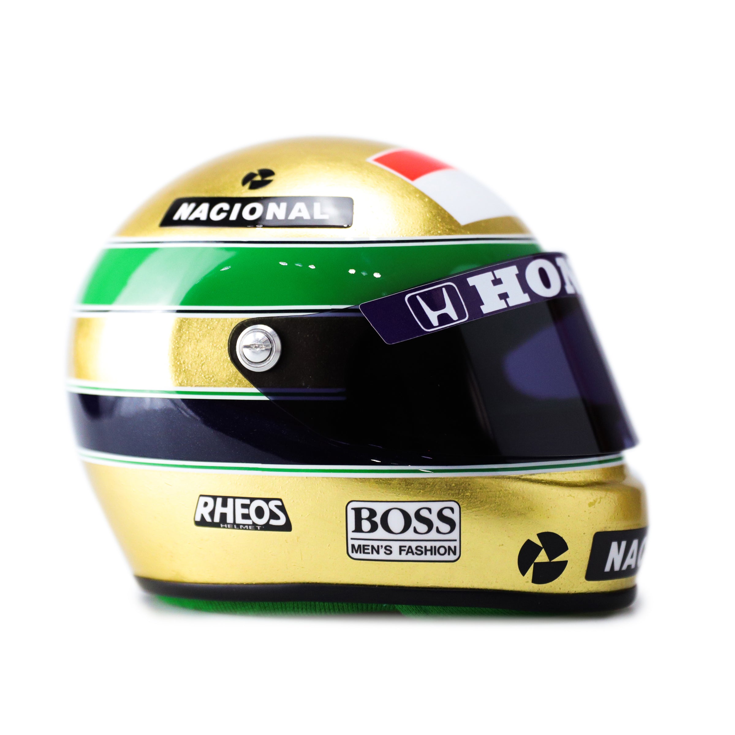 Officially Licensed Ayrton Senna 30th Anniversary Commemorative 1:2 Scale Helmet