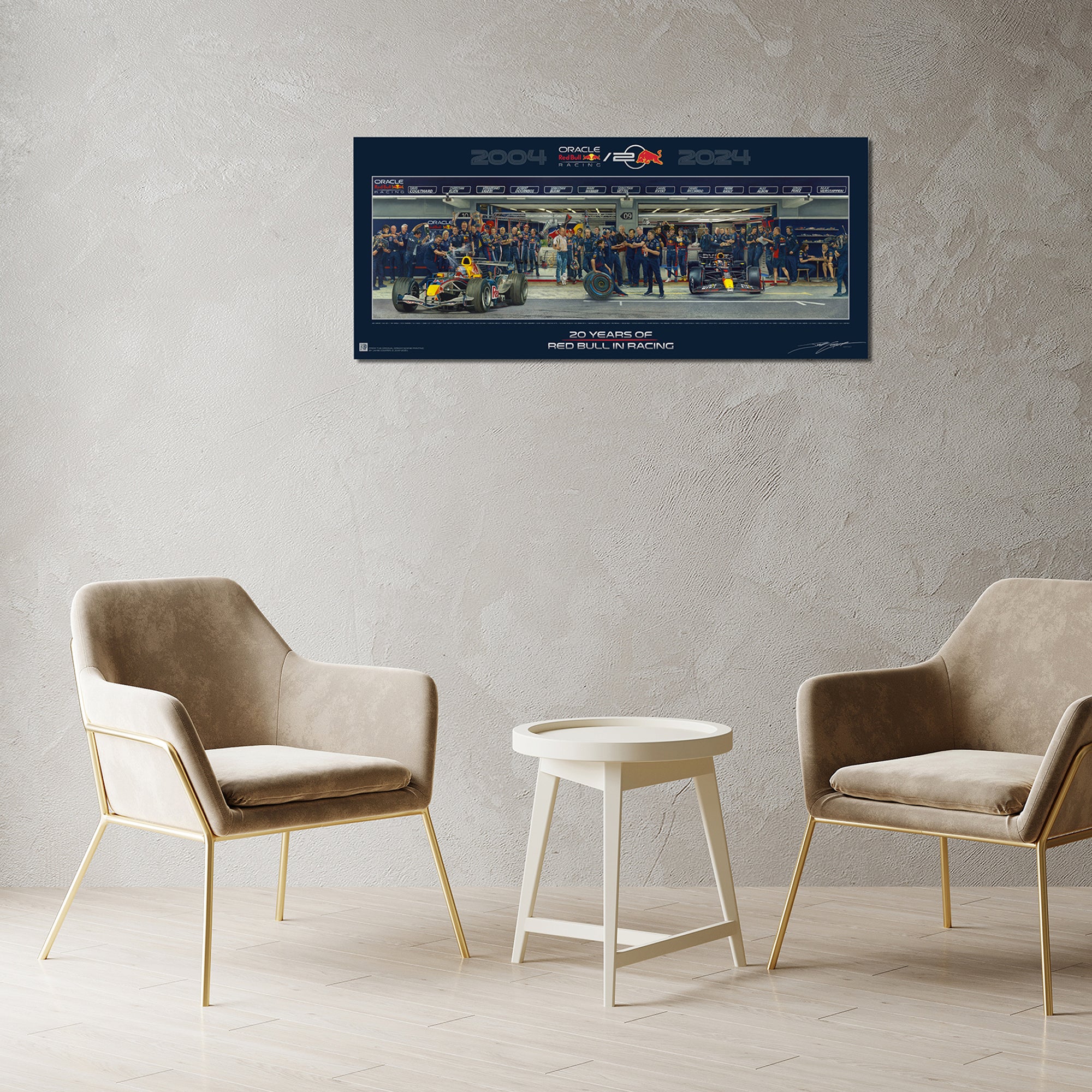 Red Bull Racing’s 20th Anniversary ‘Dream Scene’ - Jamie Cooper Print