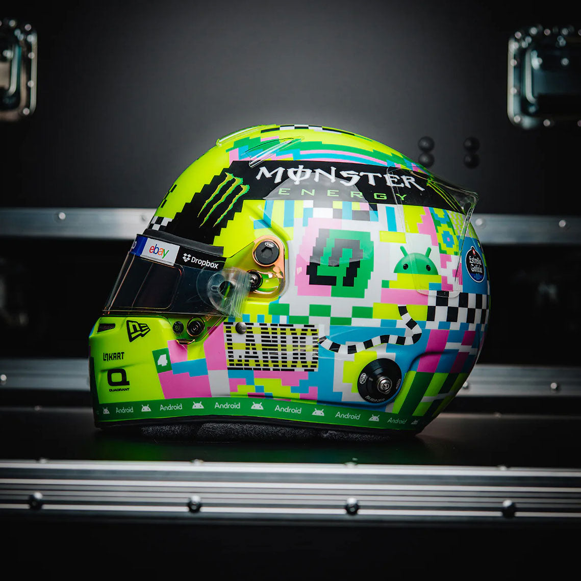 Lando Norris 2024 1:2 Scale Helmet - Silverstone Edition