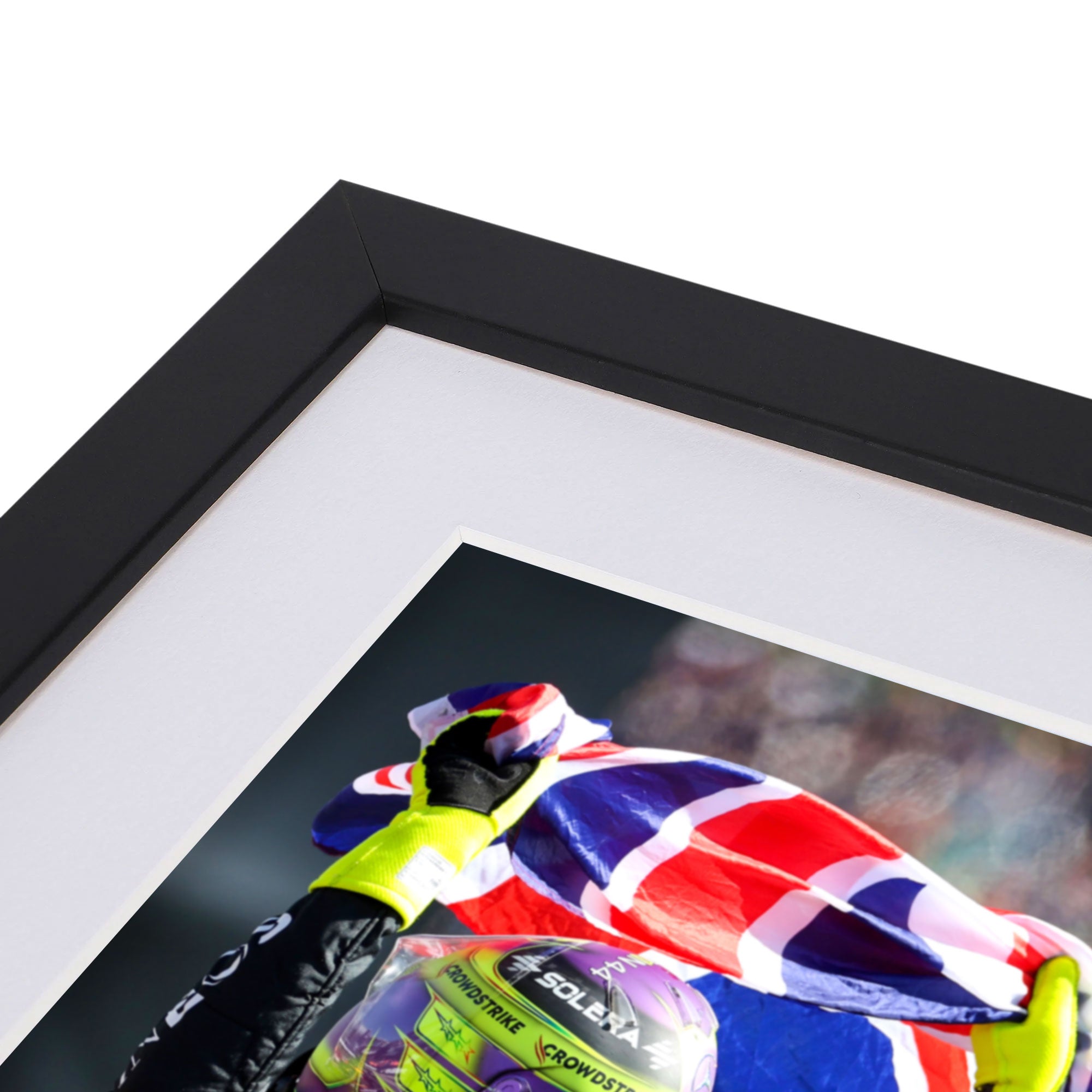 Lewis Hamilton 2024 Mercedes-AMG Petronas F1 Team “King of Great British GP” Print – British GP