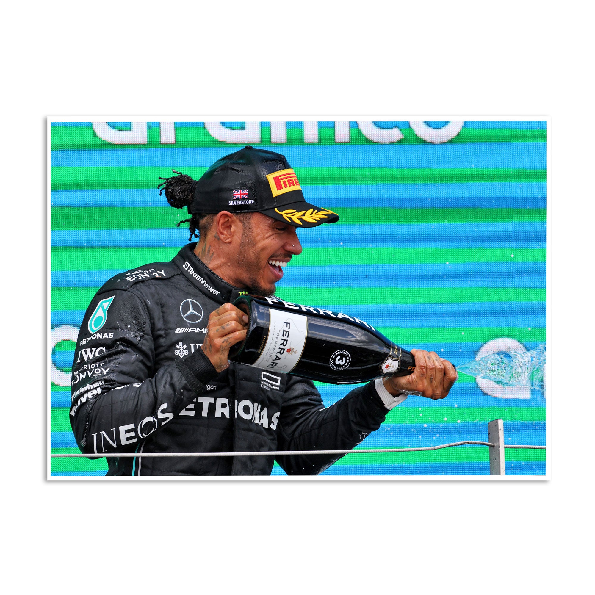 Lewis Hamilton 2023 Print – British GP