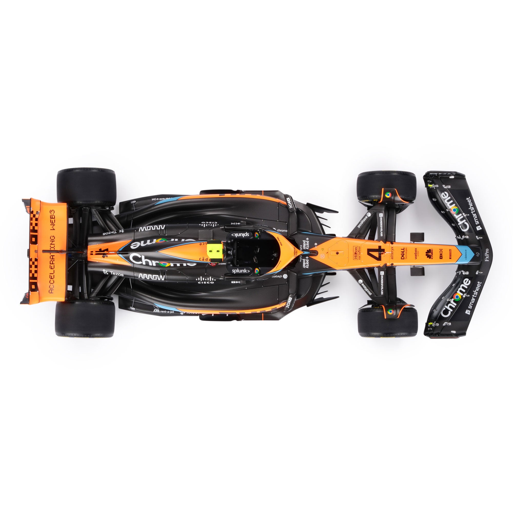 Limited Edition Lando Norris 2023 McLaren MCL60 1:8 Scale Model – Hungarian GP