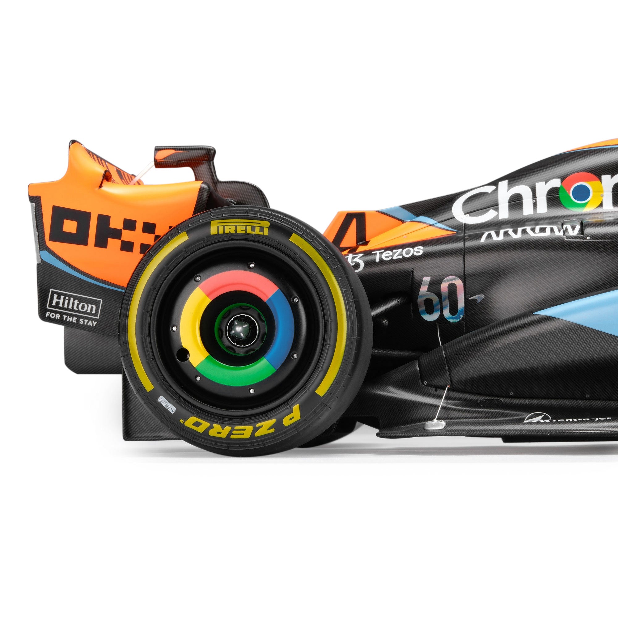 Limited Edition Lando Norris 2023 McLaren MCL60 1:8 Scale Model – Hungarian GP