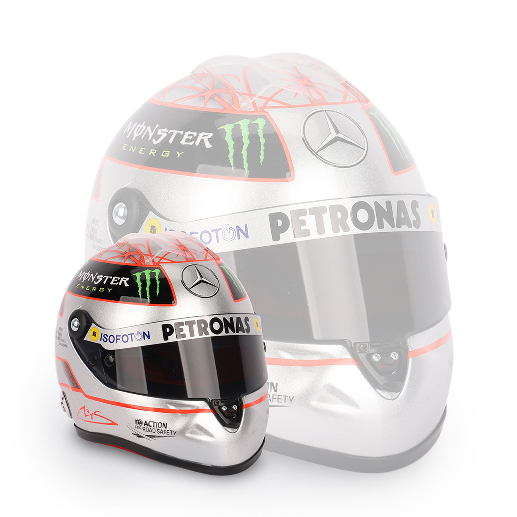 Michael Schumacher 2012 '300th Grand Prix' 1:2 Scale Helmet