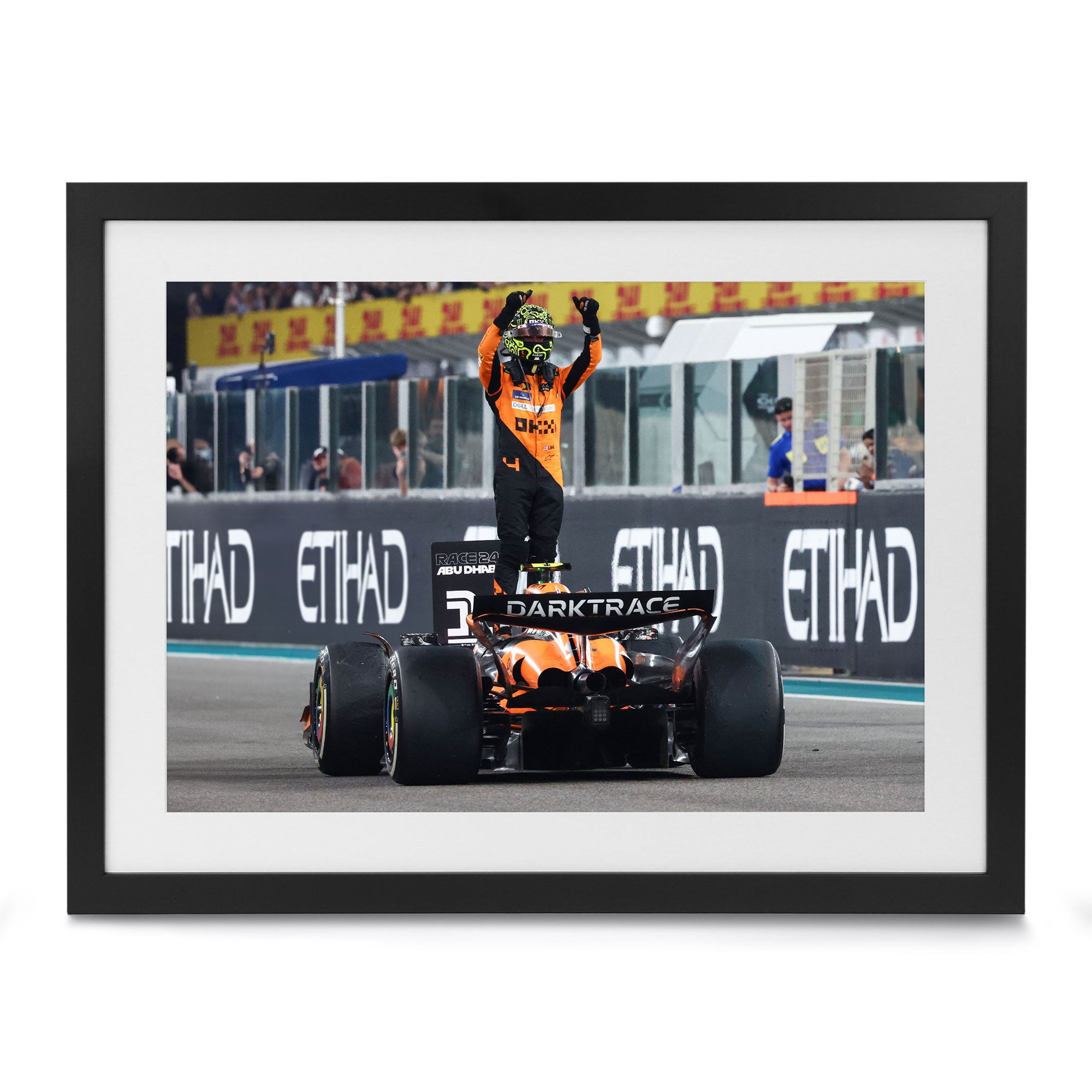 Lando Norris 2024 McLaren F1 Team Print – Abu Dhabi GP