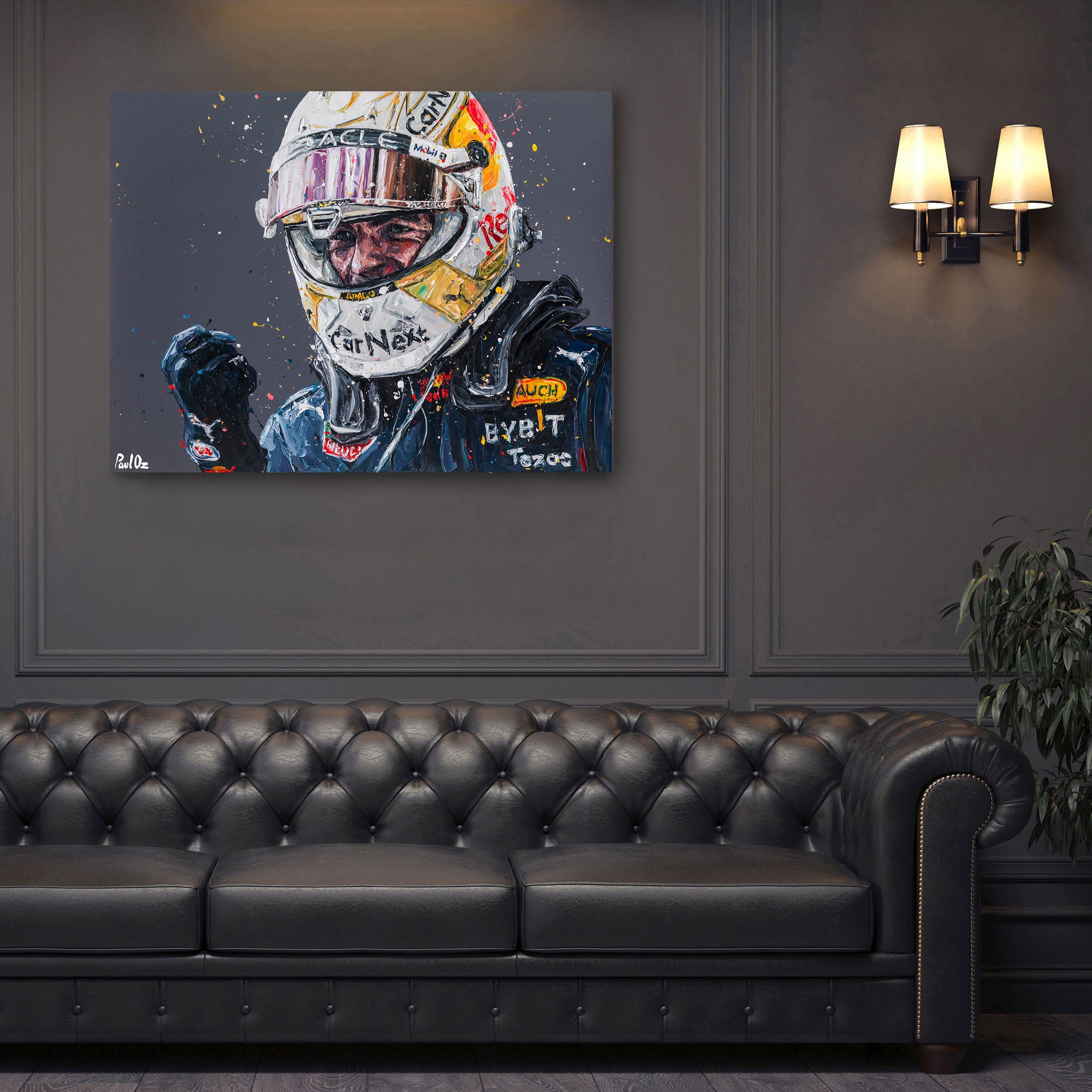 Max Verstappen 2022 Embellished Print – Paul Oz