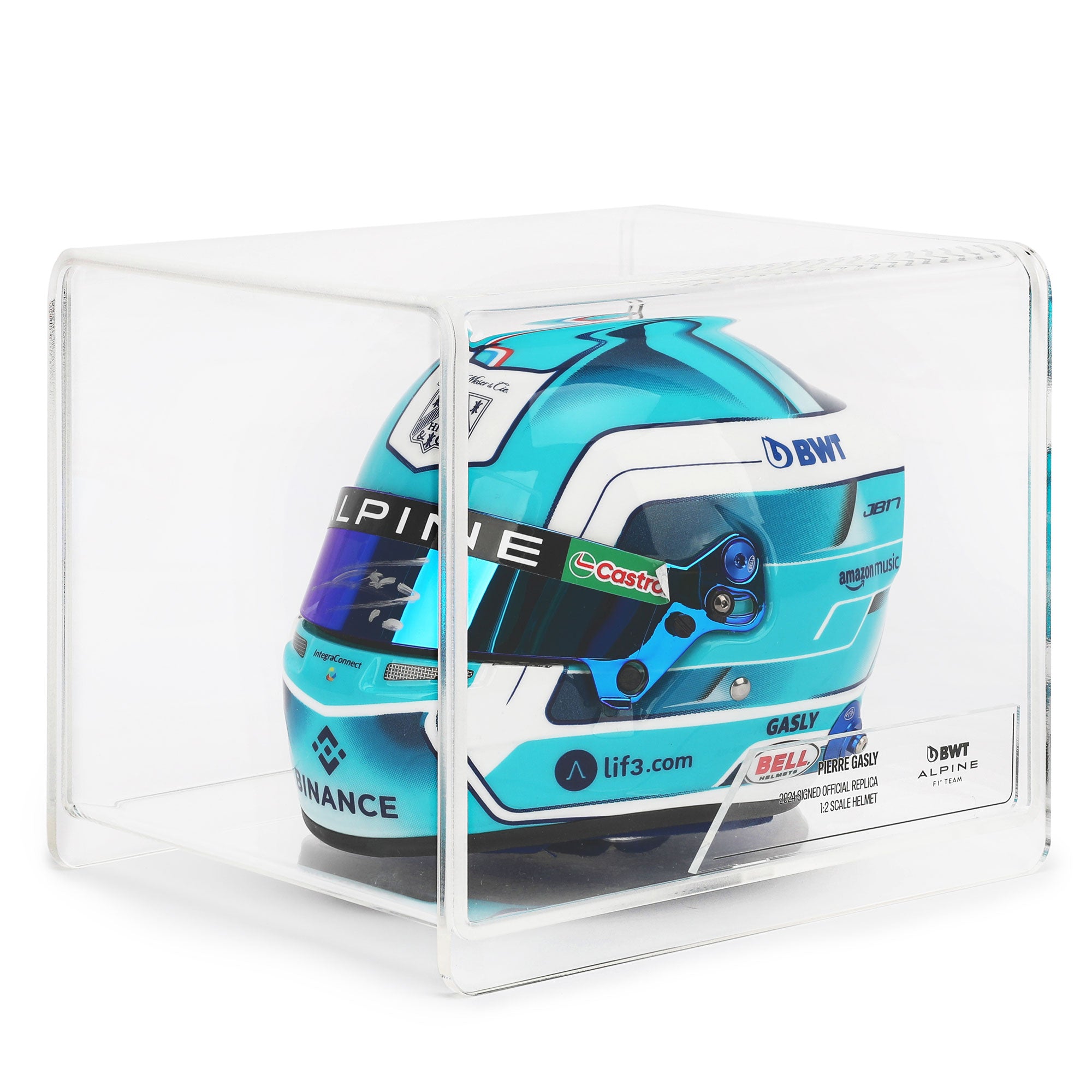 Pierre Gasly 2024 Signed 1:2 Scale Helmet