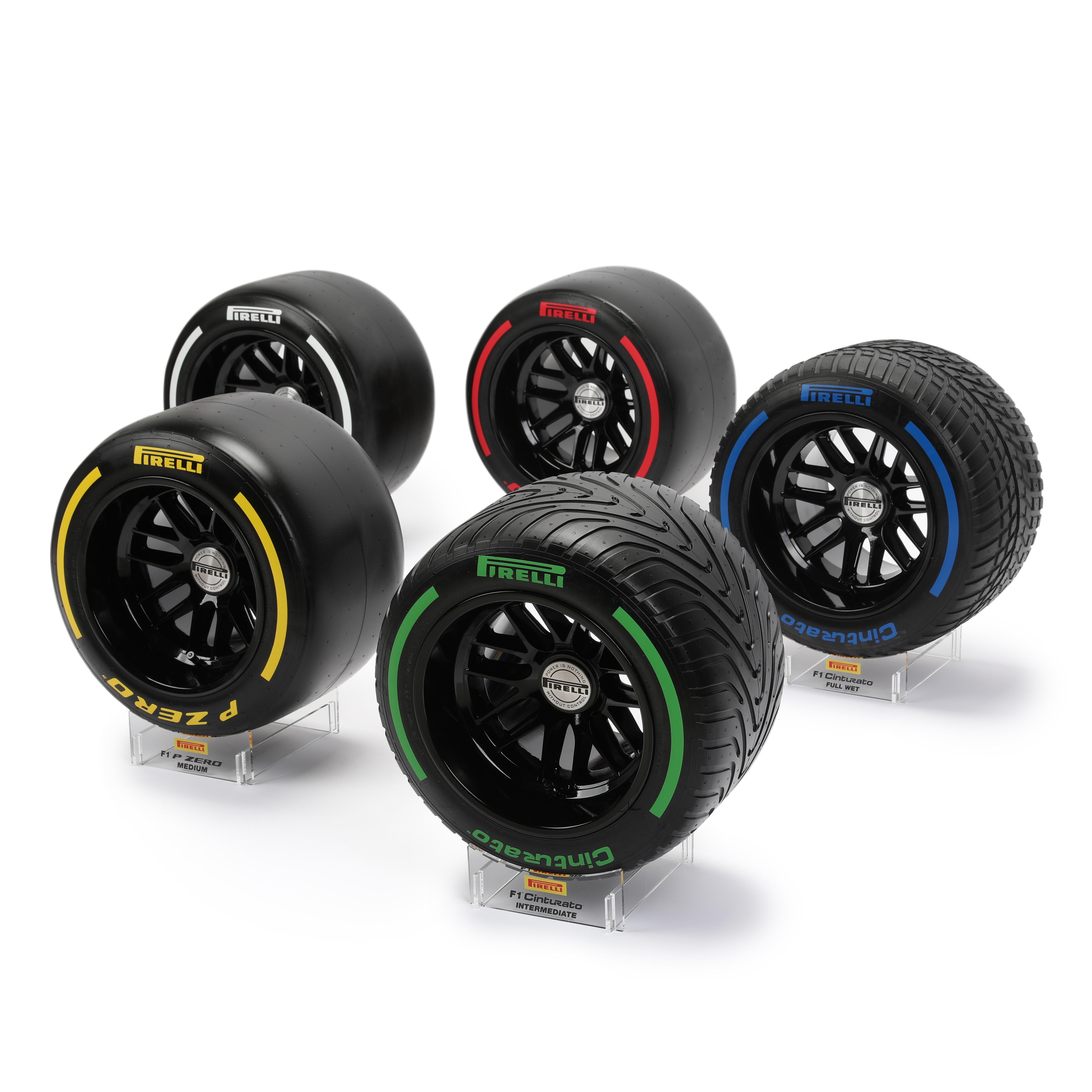 Pirelli Wind Tunnel Tyres Five Compound Bundle