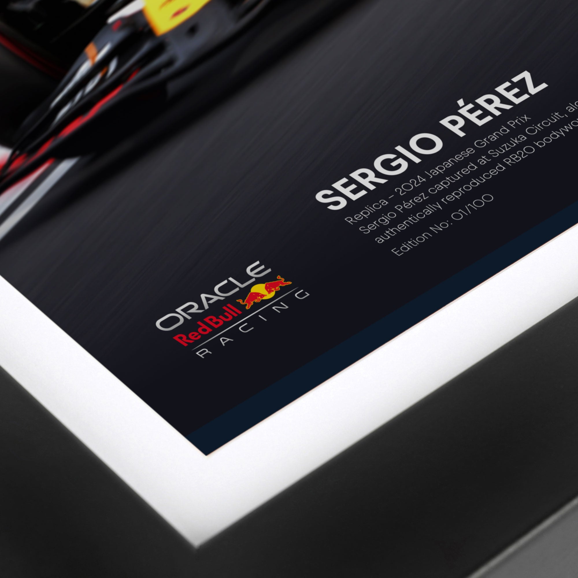 Sergio Pérez 2024 Oracle Red Bull Racing Replica Bodywork & Photo