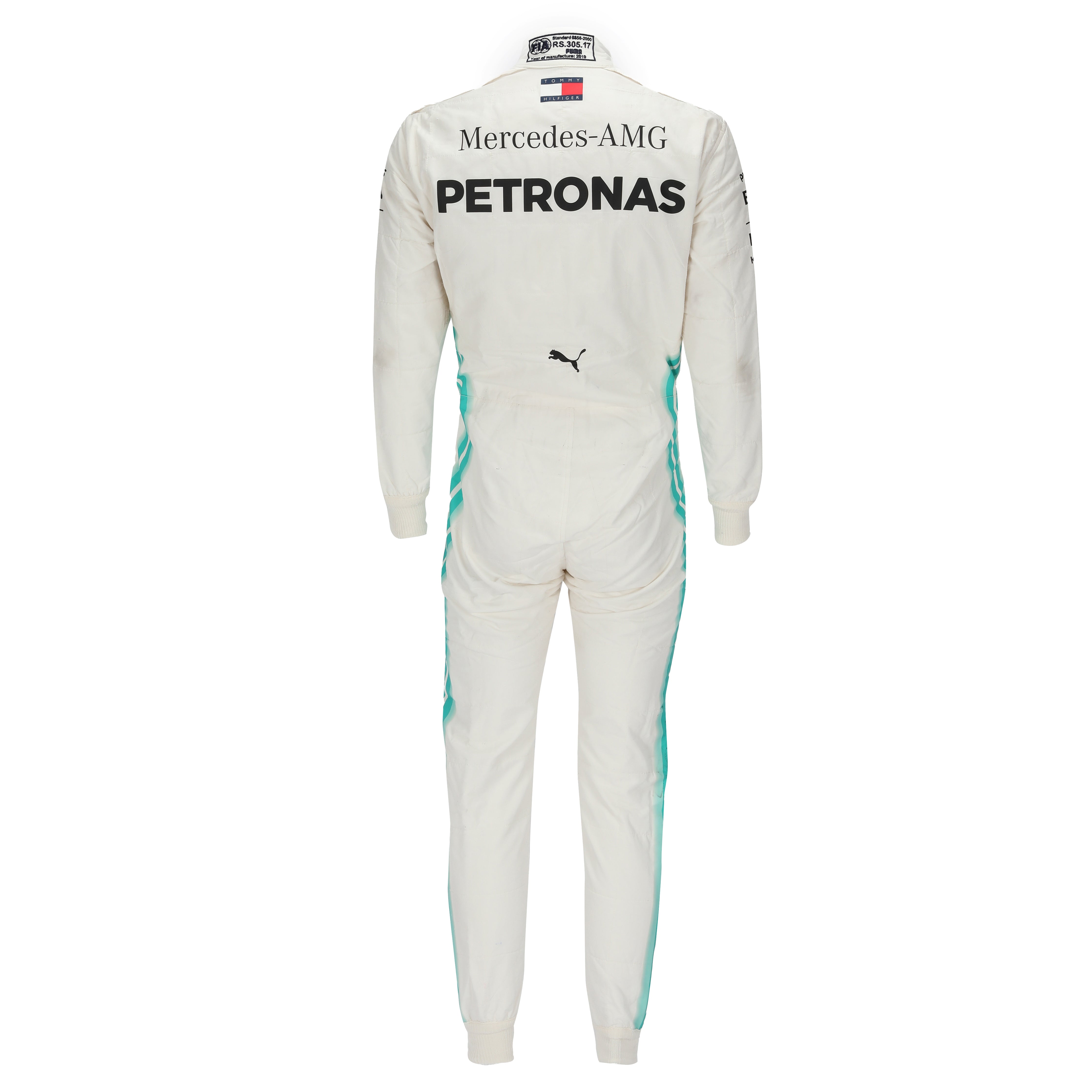 Valtteri Bottas 2019 Mercedes Used Race Suit - US GP