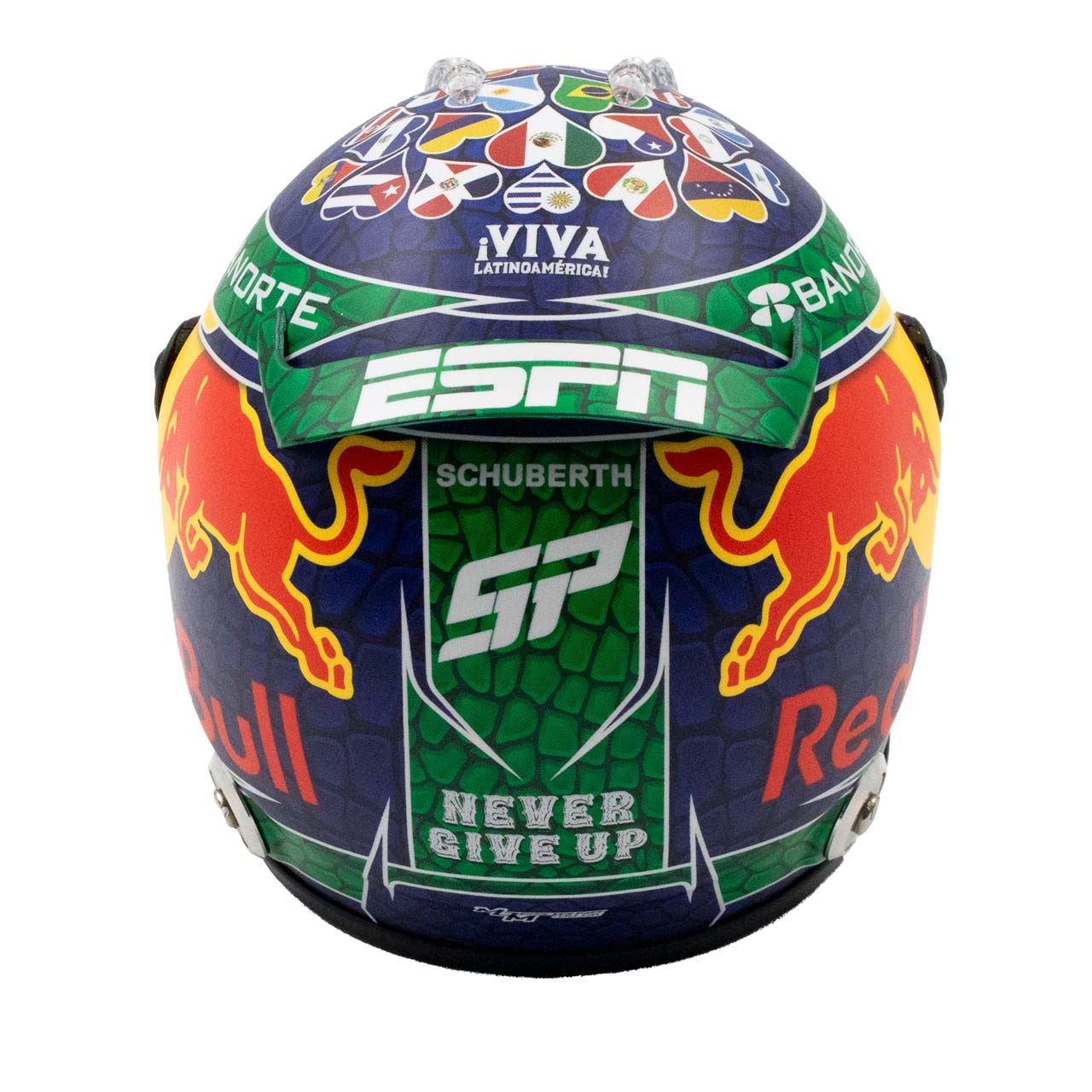 Sergio Perez 2024 1:2 Scale Helmet – Miami Edition