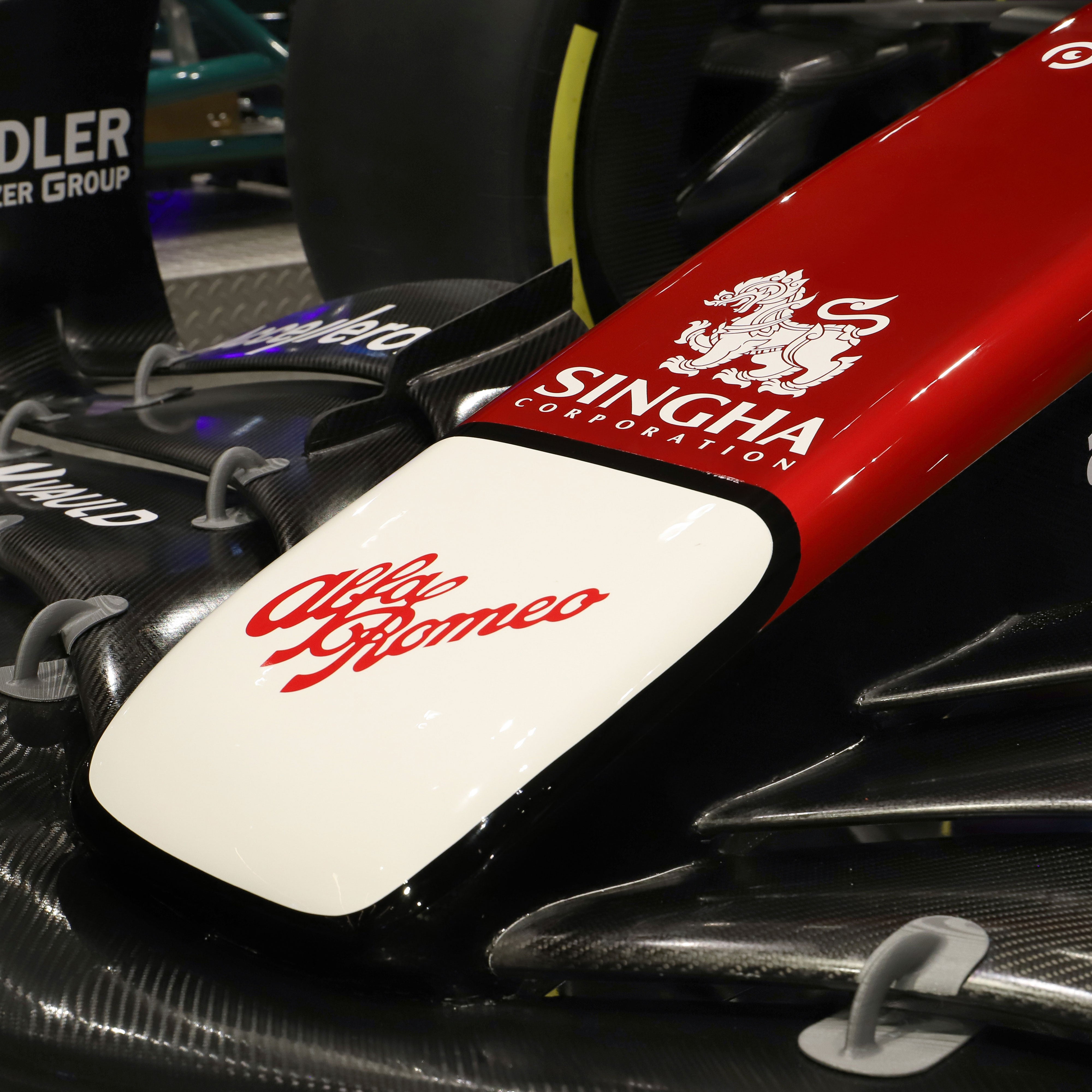 Official Alfa Romeo F1 Team ORLEN 2022 - Chassis 1 - C42 Show Car Signed By Bottas & Zhou With Monaco & US GP Racewear